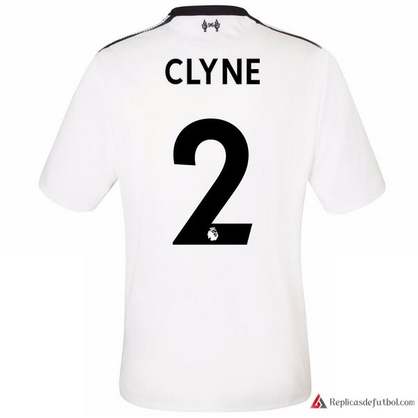 Camiseta Liverpool Segunda equipación Clyne 2017-2018